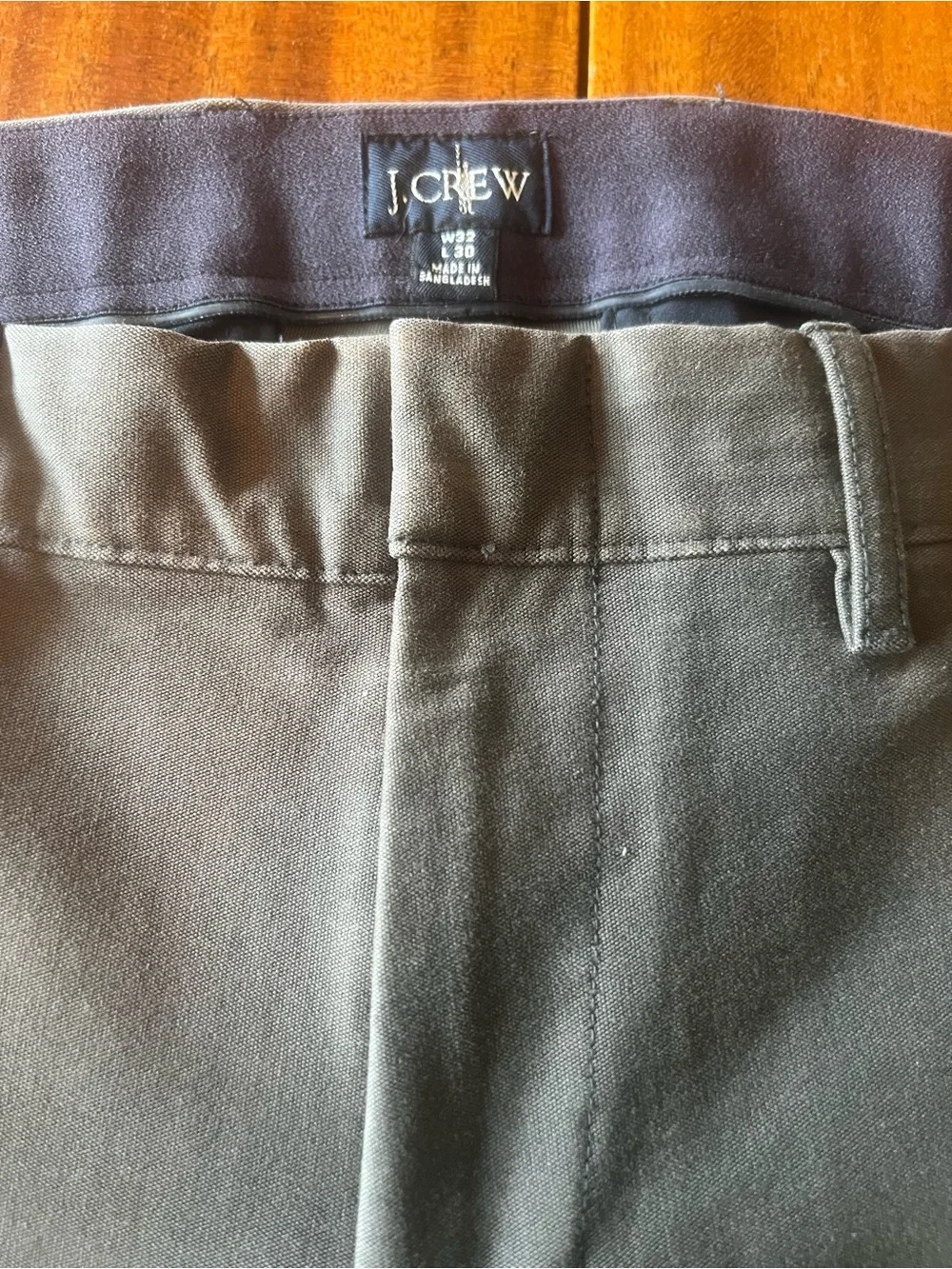 J. Crew Men's Chinos in Charcoal